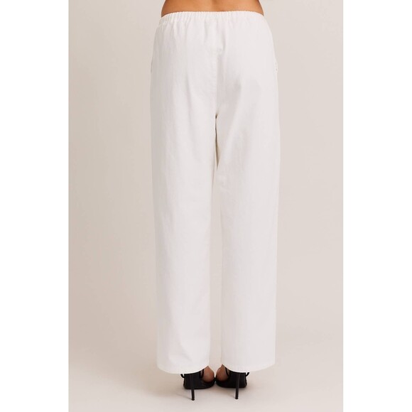CHARLOTTE WOVEN RELAXED PANTS - Picture 3 of 4
